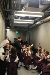 Classical music training for K-12 at Queen of All Saints Academy Choir