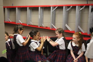 Classical music training for K-12 at Queen of All Saints Academy Choir