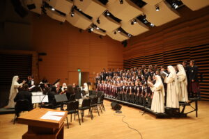 Classical music training for K-12 at Queen of All Saints Academy Choir