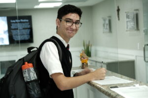 high school students manufacturing career visit